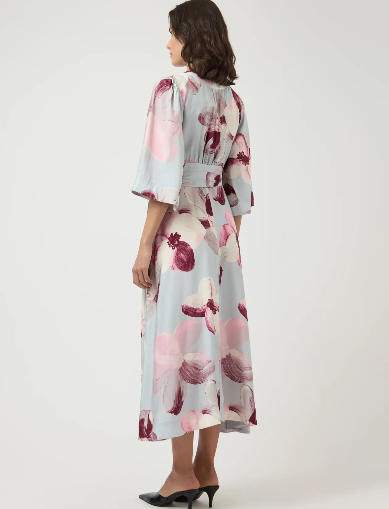 YASMARGA 3/4 WRAP LONG DRESS S. - SHOW - Maxikjoler