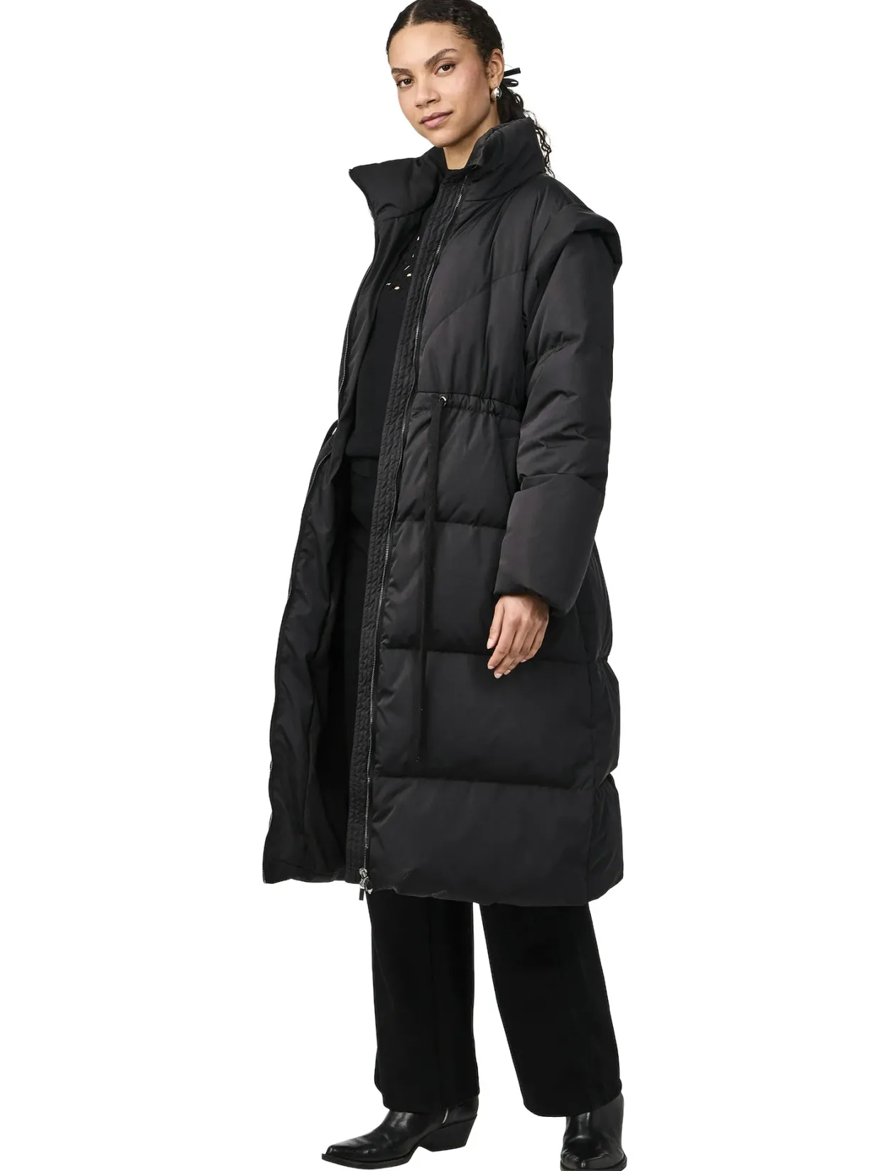 YASRACCA LONG DOWN COAT S. - Dynefrakke