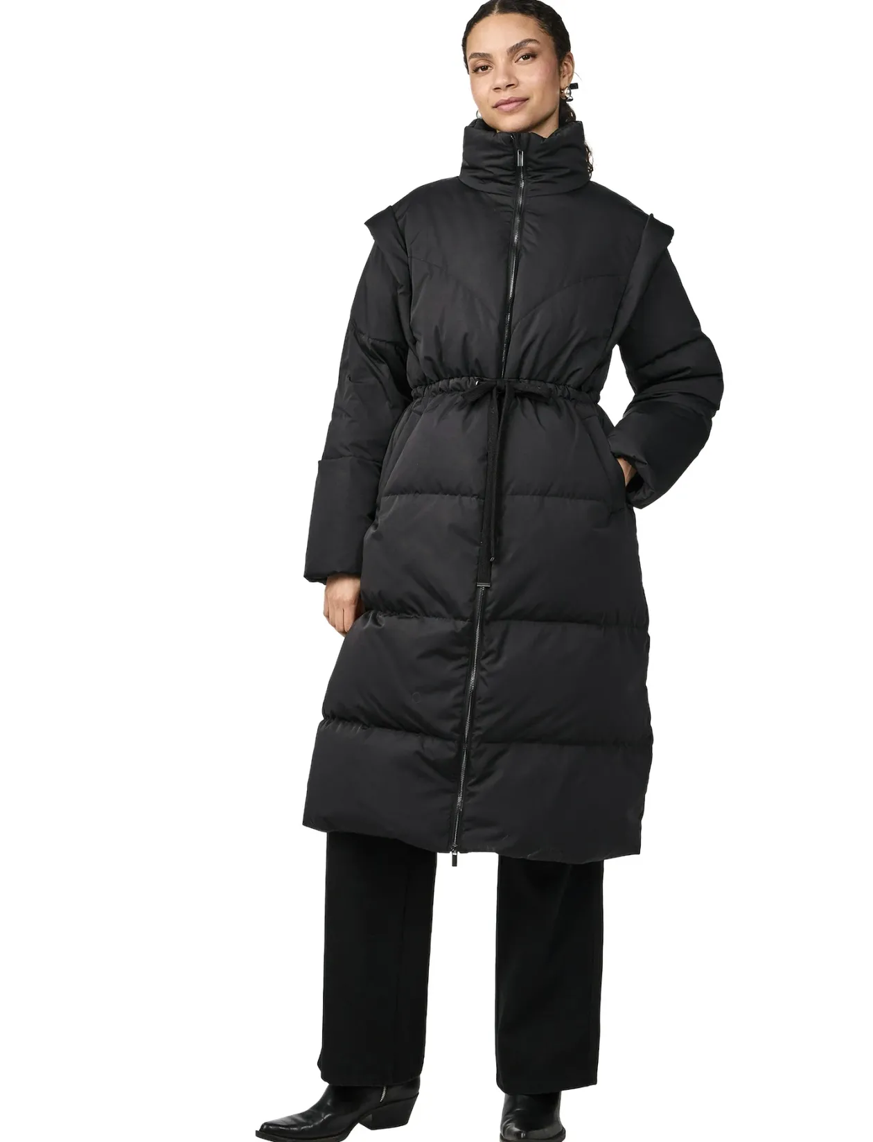 YASRACCA LONG DOWN COAT S. - Dynefrakke
