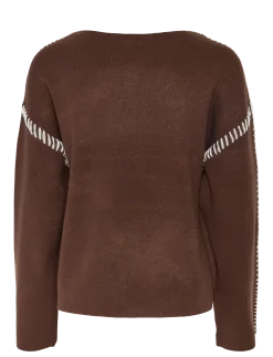 YASSTITCHA LS KNIT PULLOVER S. NOOS - Strik