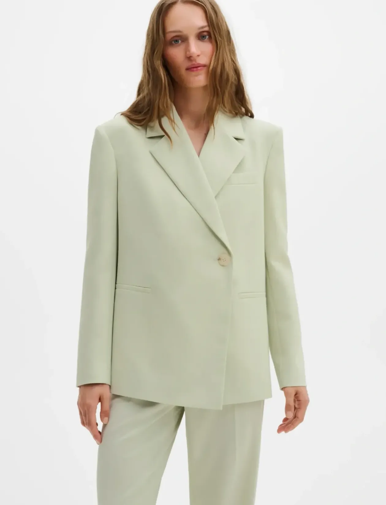 Yelena Asymmetric Blazer - Enkeltradede blazere