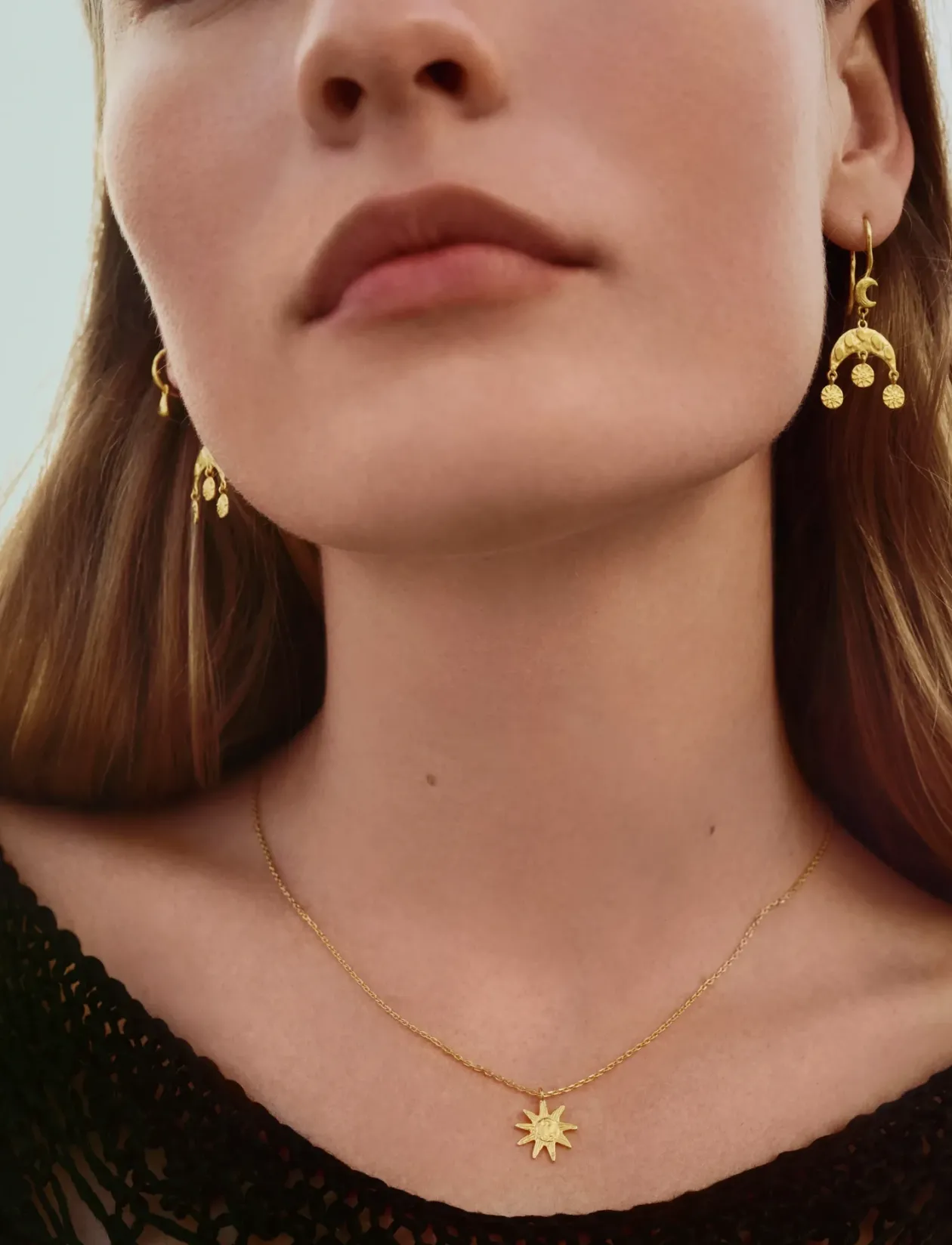 Zia Earrings - Vedhæng øreringe