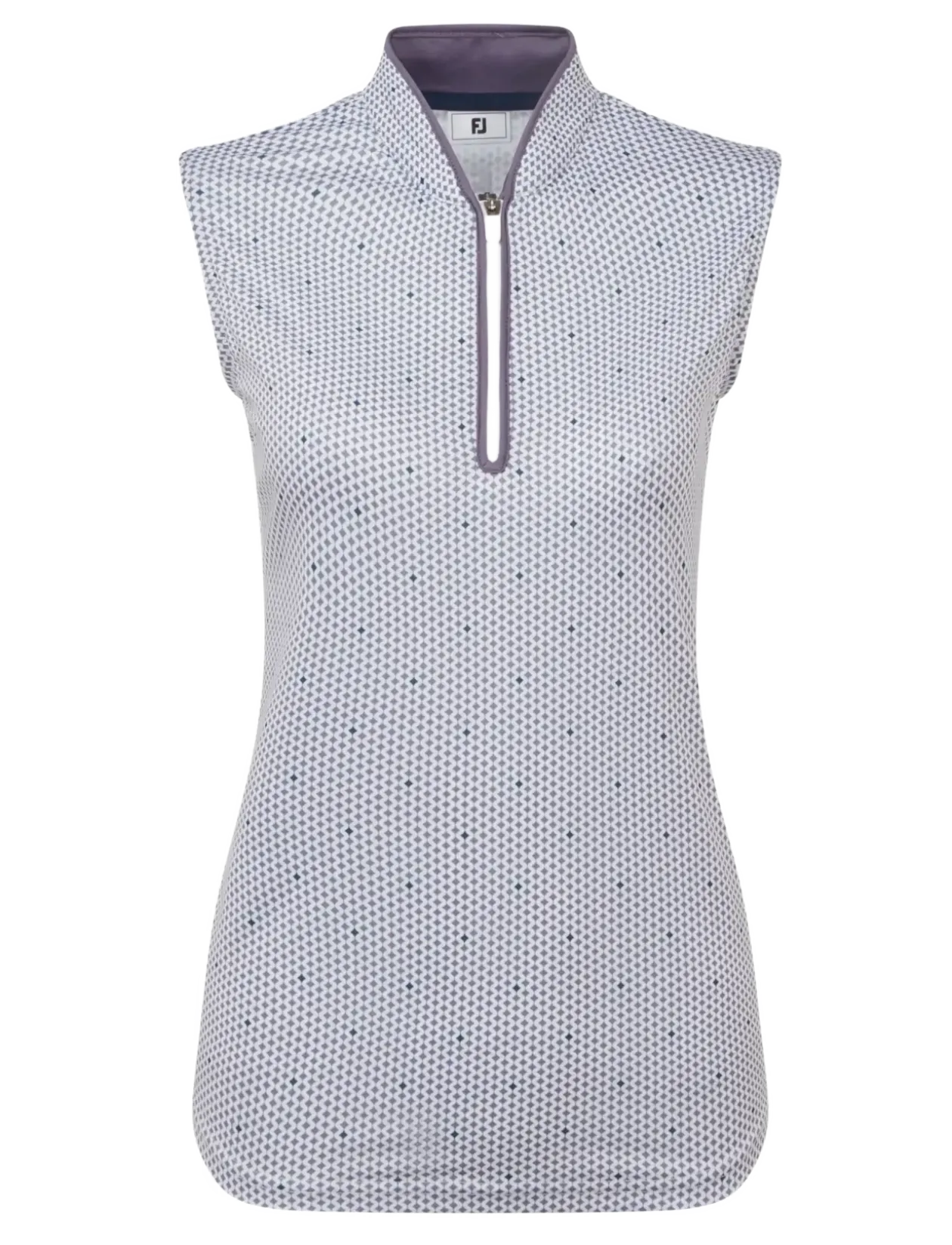 Zip Front Tank Printed - Poloer
