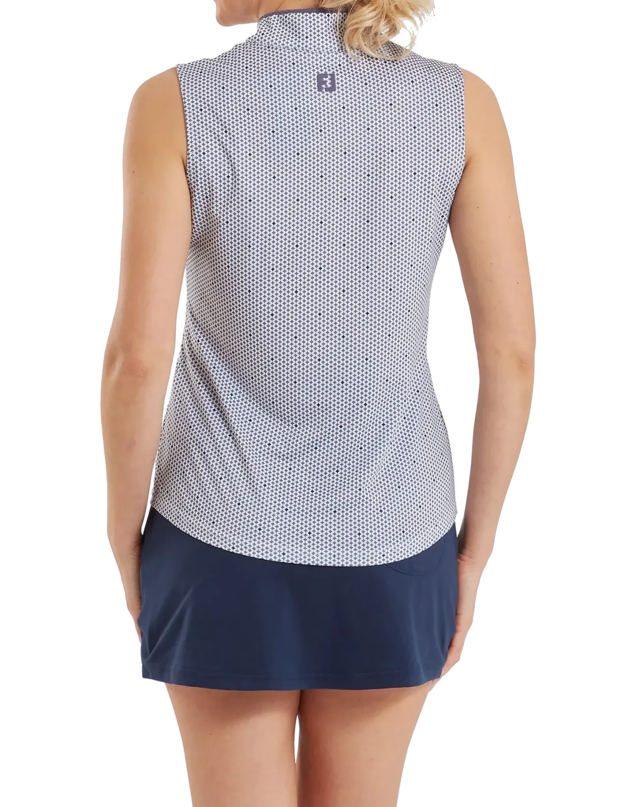 Zip Front Tank Printed - Poloer