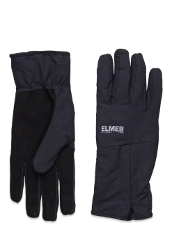 ZIPPER CUFF GLOVE -CHARCOAL - Fingerhandsker